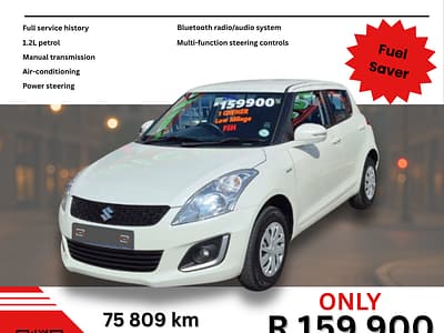 2016 Suzuki Swift 1.2 GL Manual