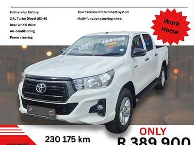 2019 Toyota Hilux 2.4 GD-6 SRX
