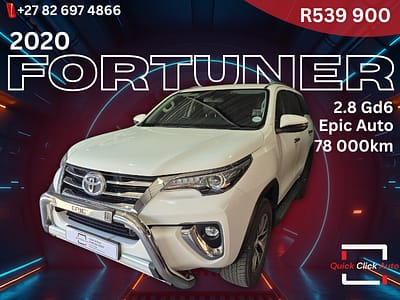 2020 Toyota Fortuner 2.8 GD-6 Epic Auto