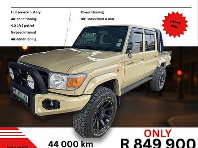 2022 Toyota Land Cruiser 79 4.0 V6 Double Cab