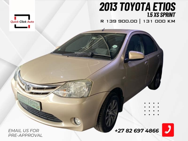 2013 Toyota Etios 1.5 XS Sprint