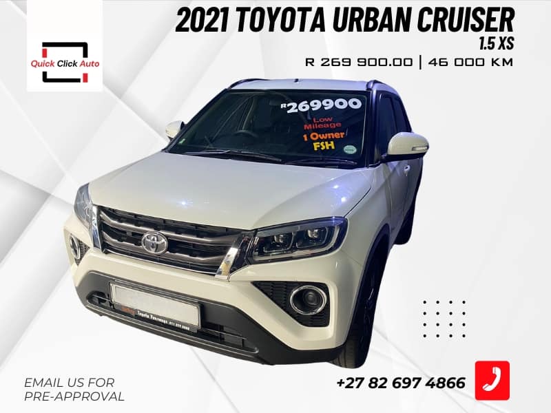 2021 Toyota Urban Cruiser 1.5 XS