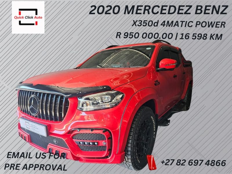 2020 Mercedes-Benz X350d 4Matic Power