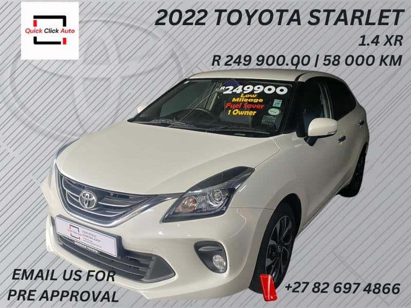 2022 Toyota Starlet 1.4 XR