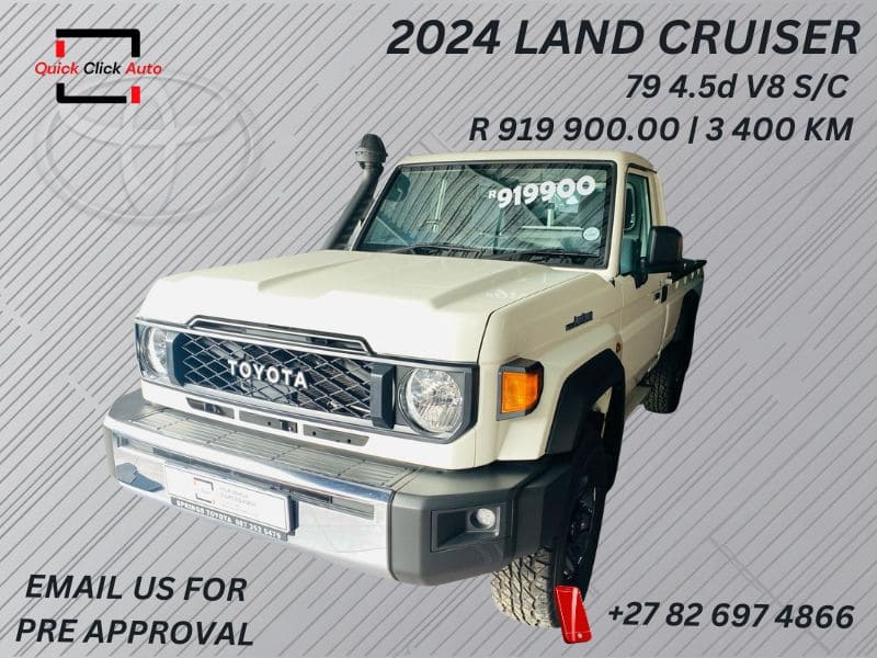 2024 Toyota Land Cruiser 79 4.5D V8 S/C
